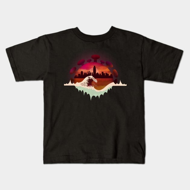 The Curve Kids T-Shirt by peekxel